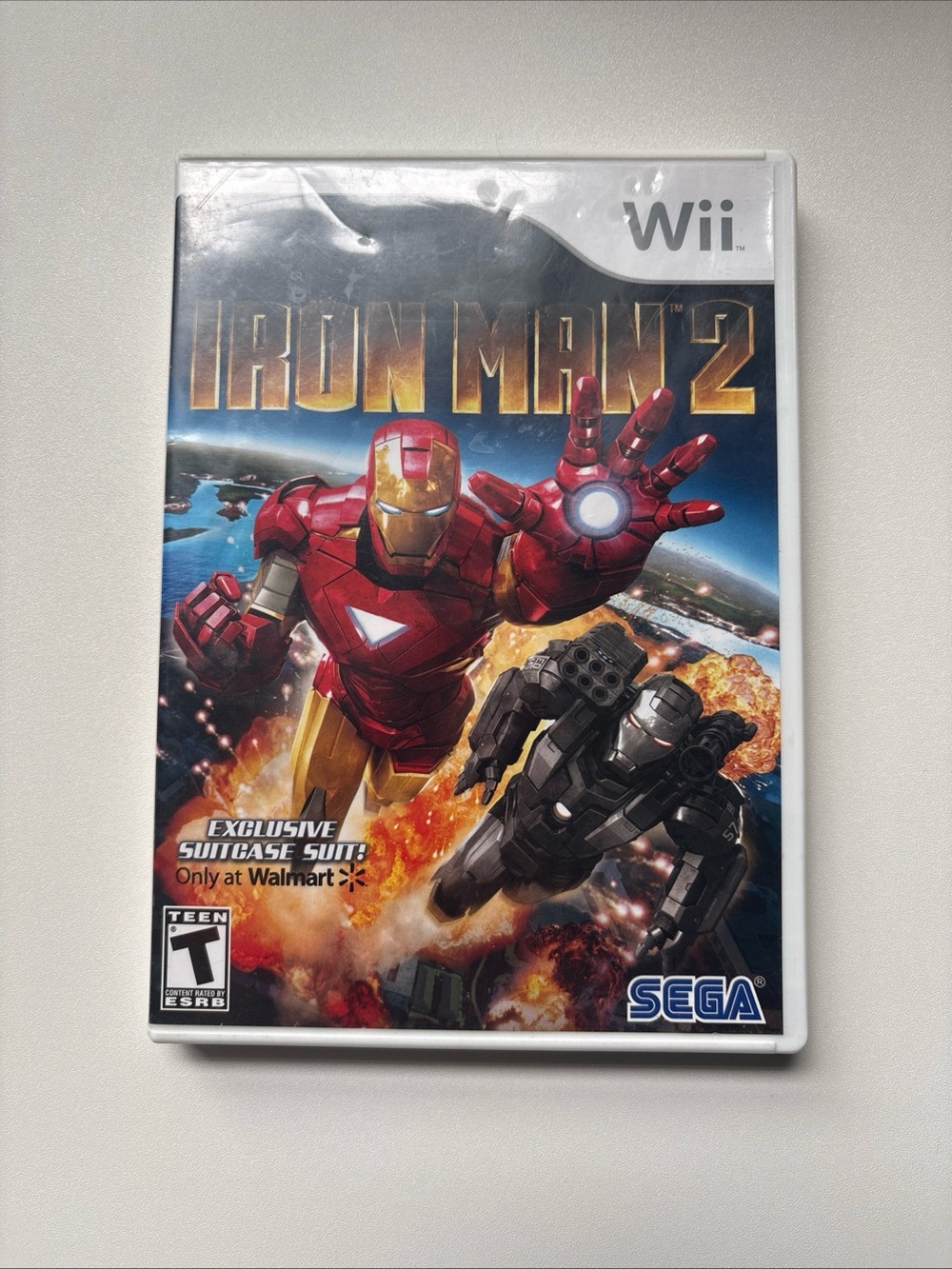 Wii Iron Man 2 Video Game by SEGA - Red‎